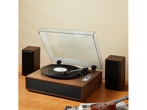 Vinyl Record Player, 3-Speed, Belt Driven