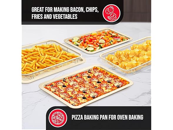 Bakken Swiss 2-Piece Crisper Tray Set