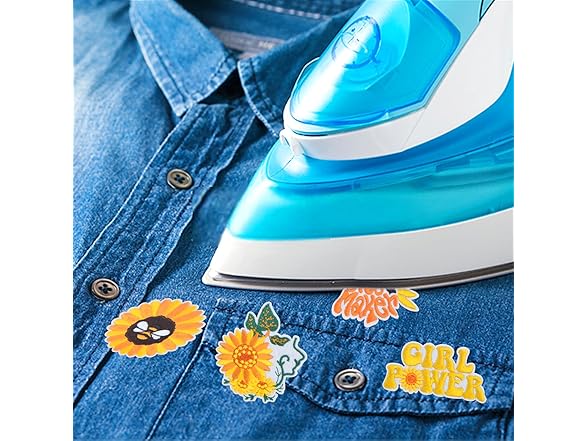 FORWOMLM 15pcs Cartoon Bee Embroidered Patches