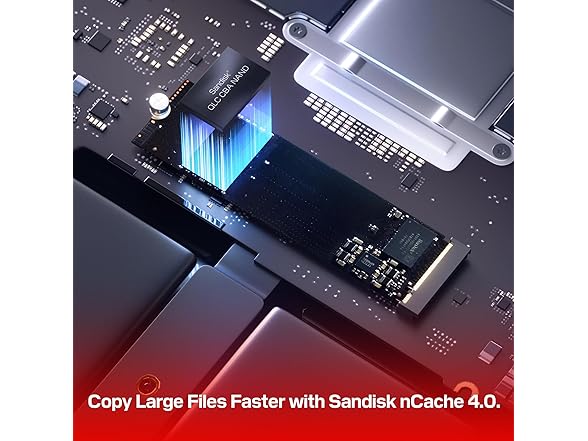 Sandisk WD Blue 4TB SN5100 NVMe SSD - M.2 2280,