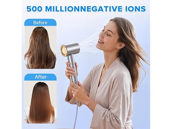 YSATERY Brushless Hair Dryer