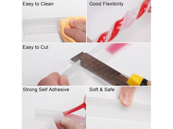 Alophoty 59 Inch Collapsible Shower Threshold Barrier