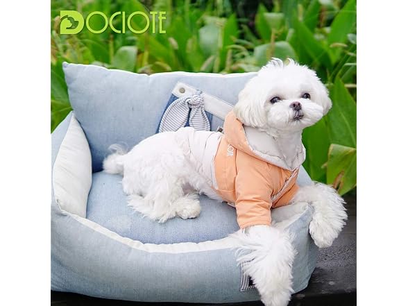 Small Dogs Coat Cozy Warm Hoodie Pet Clothes