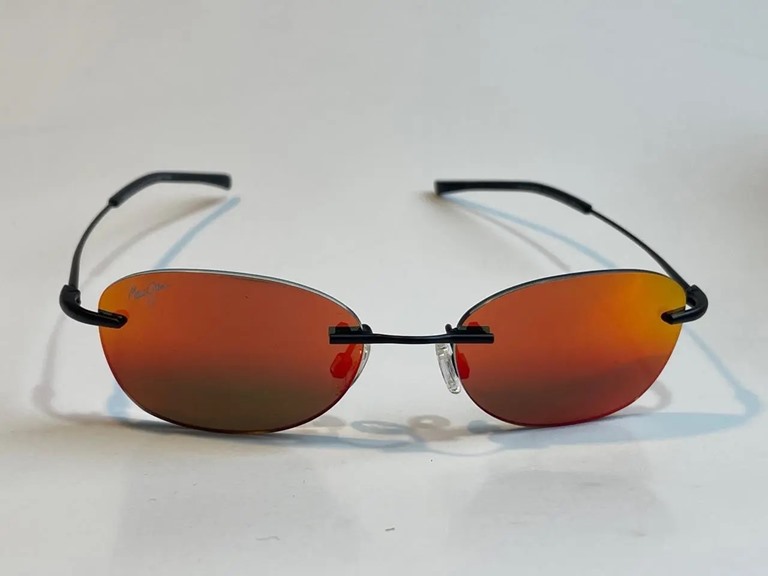 Maui Jim Unisex Aki Aki Polarized Rimless Sunglasses - Gallery 6