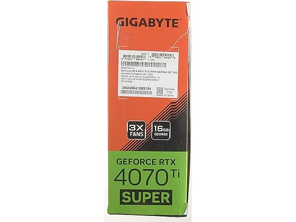 Gigabyte GeForce RTX 4070 Ti Super Gaming OC