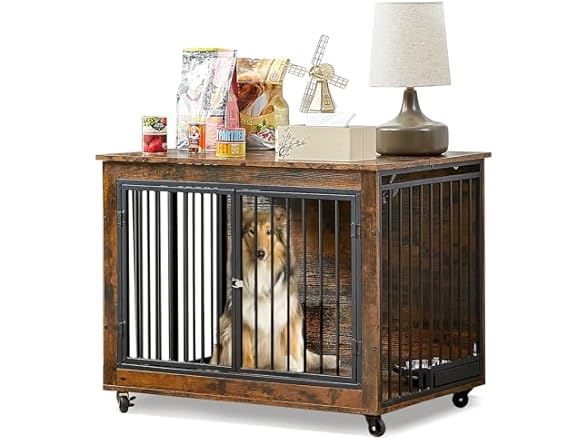Heavy Duty 38" Dog Kennel Furniture