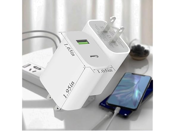3 Pack USB C Charger Block