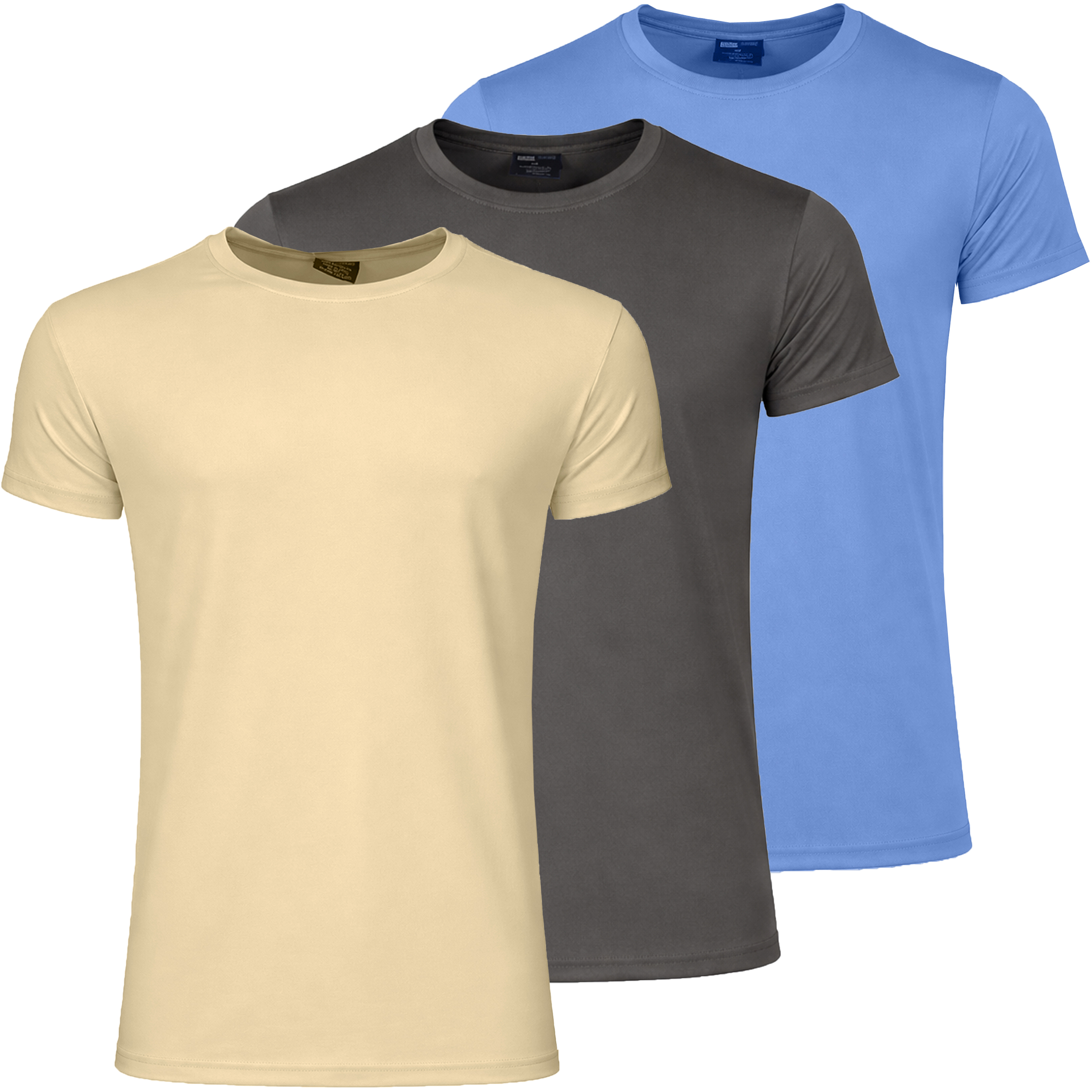 3Pk Or 5Pk Mens Poly Tech S/S Tee - Gallery 15