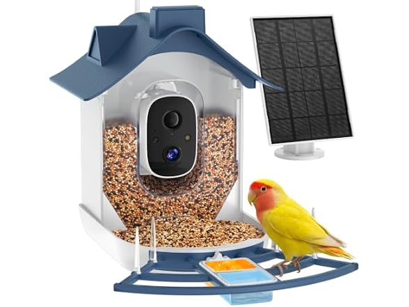 Smart Bird Feeder With Camera, Ai Bird