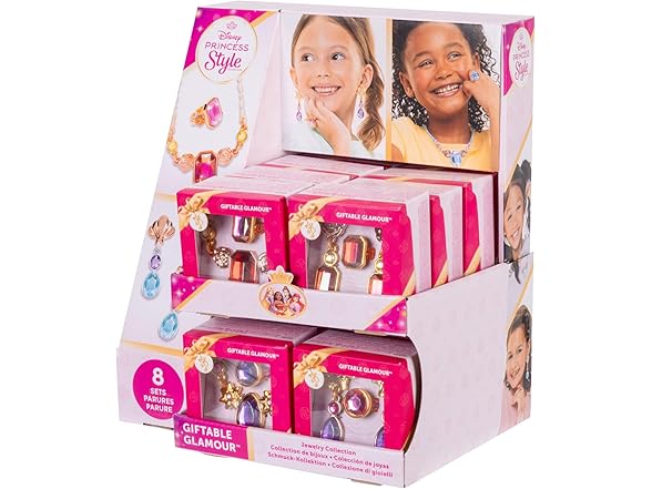 Disney Princess Style Collection 16 Pack Bulk Party Favors