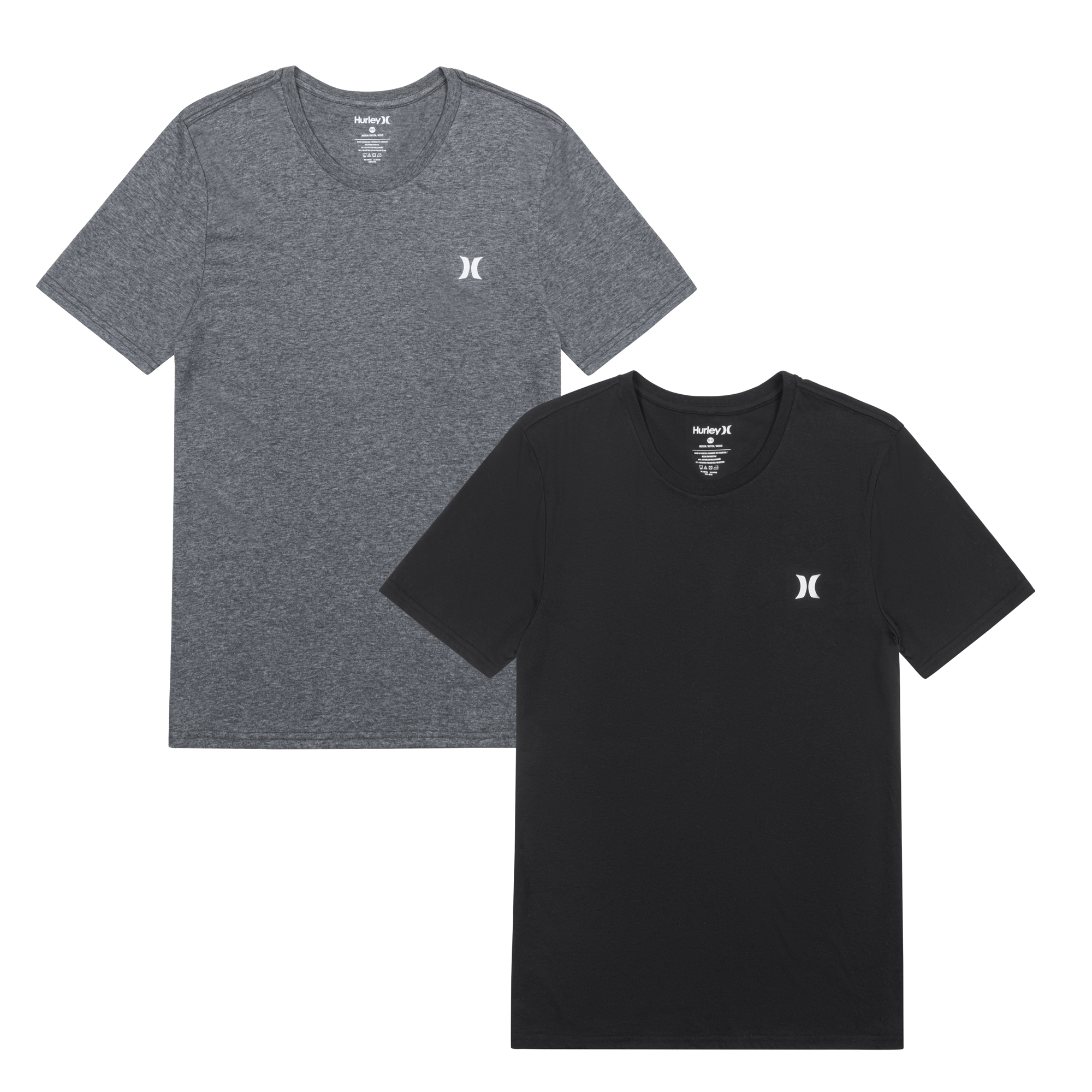 Hurley Men's SS Crew Neck Basic Tee - Gallery 9