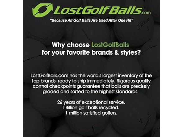 LostGolfBalls Tour B RXS Golf Balls 72 Count