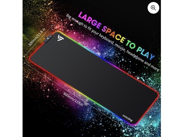 RGB Gaming Mouse Pad Large