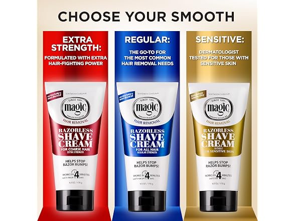 MAGIC Razorless Shaving Cream 