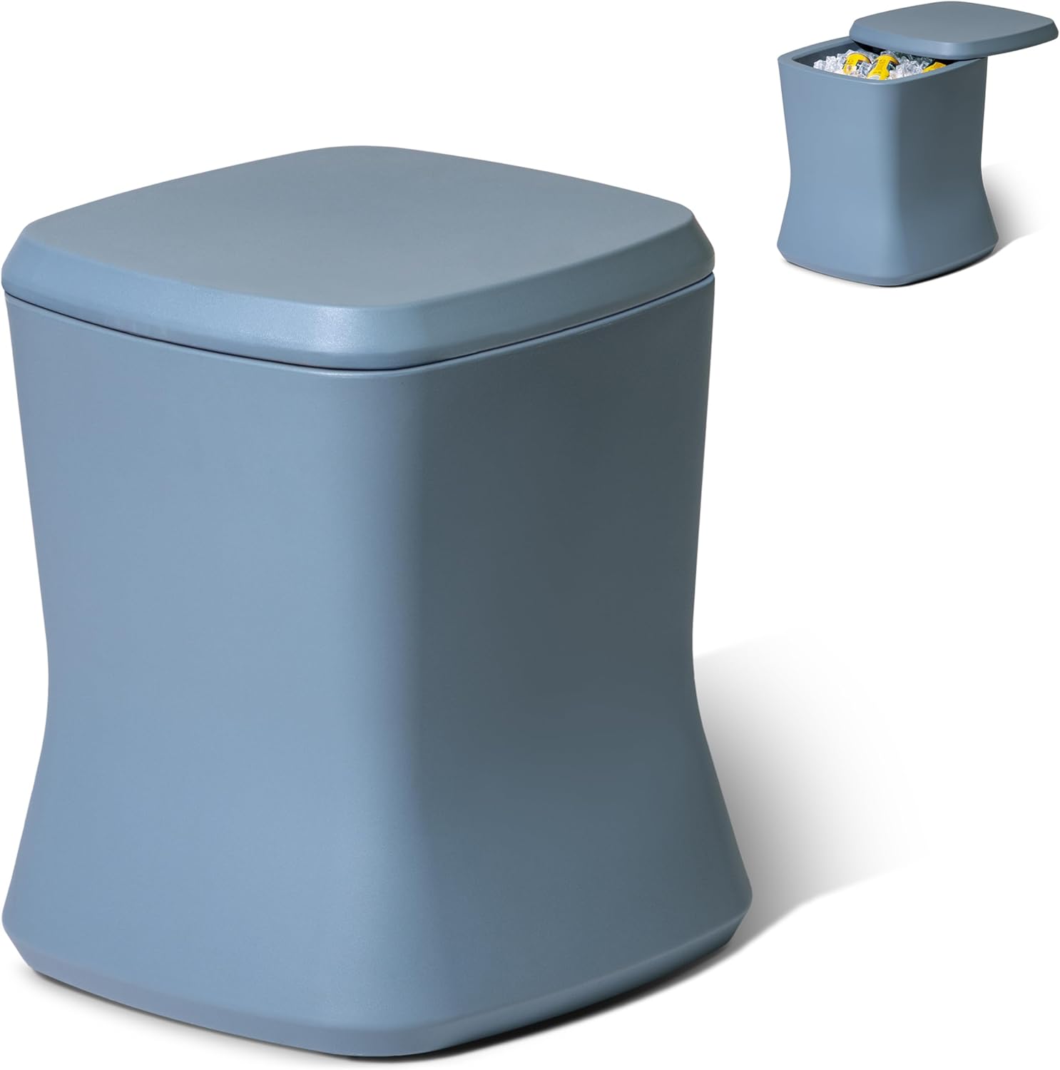 Modern Outdoor Side Table 25Qt Cooler - Gallery 9