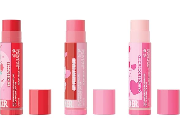 Lip Smacker Heart Tin Lip Balm Trio
