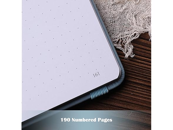 MGGAO Bullet Dotted Notebook for Women