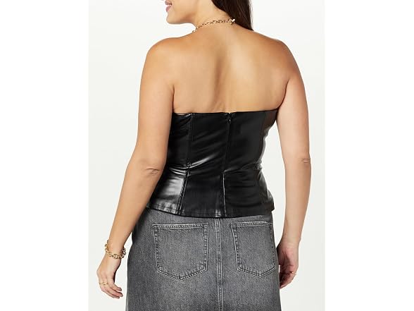 Black Vegan Leather