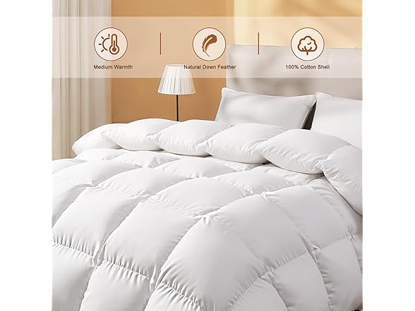 King size Duvet Insert Feather Down Comforter