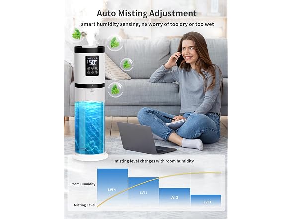Nexva 8L Quiet Humidifier 500sqft 60H