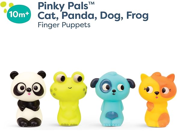 B. toys– 4 Finger Puppets – Animal Finger Puppet