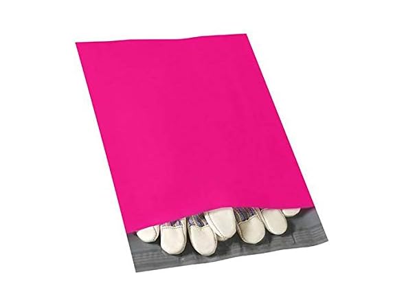 10 x 13" Pink Poly Mailers