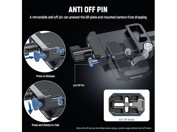 NEEWER V Mount Battery Plate w/ Quick Release