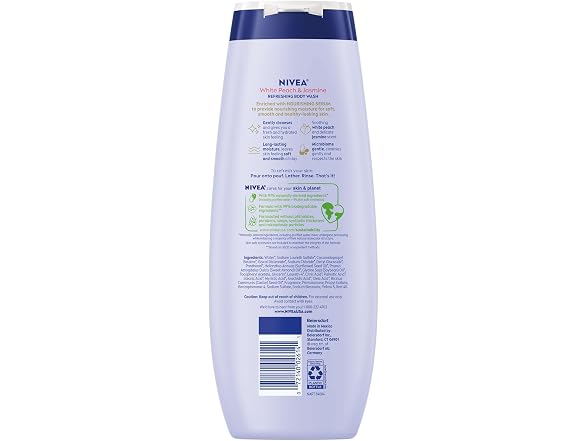 NIVEA Refreshing White Peach and Jasmine Body