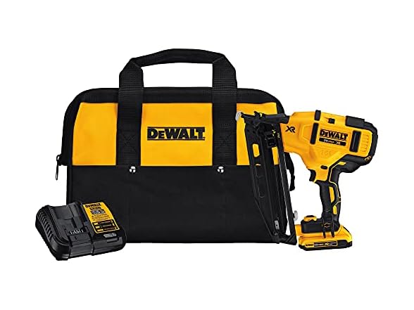 DEWALT DCN660D1 20V MAX* XR Finish Nailer 16GA