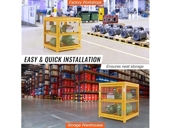 VEVOR Horizontal Cylinder Storage Cabinet