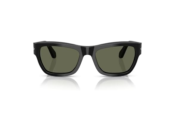 Black/Green Polarized 56 mm
