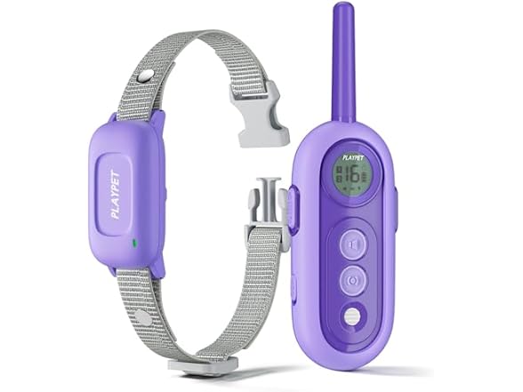 PLAYPET Dog Shock Collar, 2000FT