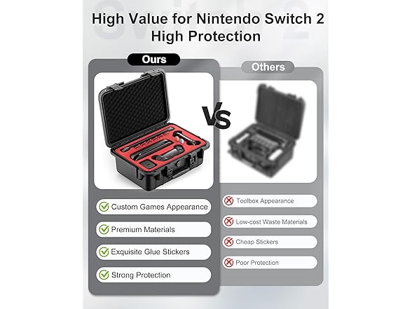 STARTRC GAMES Hard Carrying Case | Switch 2