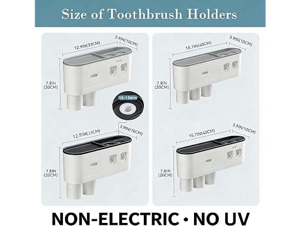 BHeadCat Toothbrush Holders