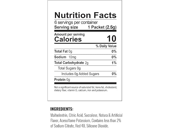 Crush Drink Mix