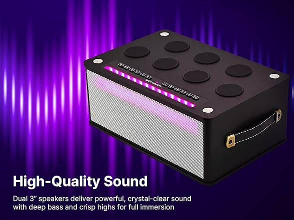 Emerson EDS-1000 Bluetooth Party Speaker