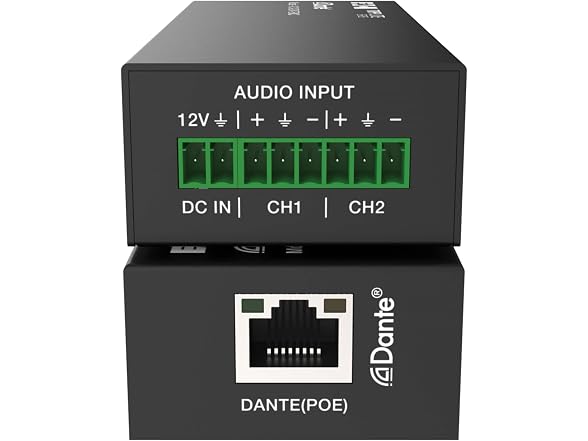 Eaton Tripp Lite Series Dante 2-Channel Analog Audio Encoder