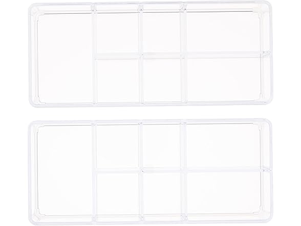 iDesign Divided Bathroom Vanity Organizer