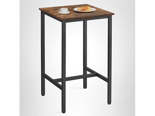 VASAGLE Bar Height Narrow Dining Table
