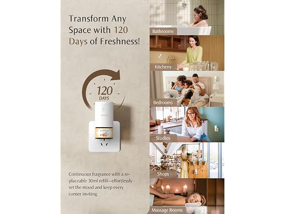 SenseFlow Waterless Essential Oil Diffuser