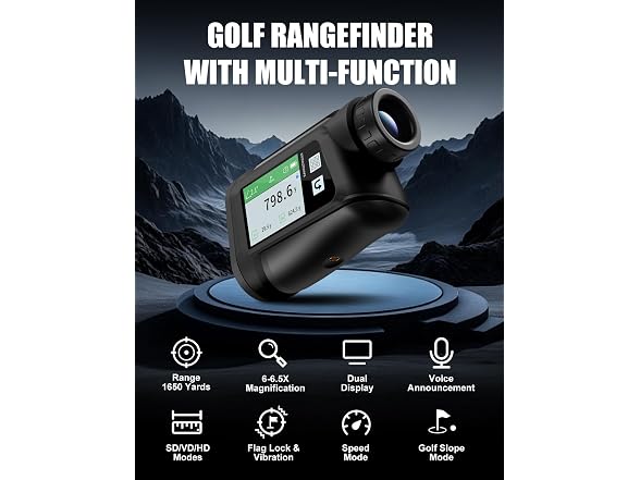 BIRDIEPULSE 1650YD Golf Rangefinder