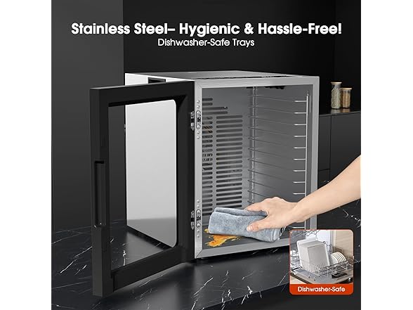 Food Dehydrator with 12 Trays
