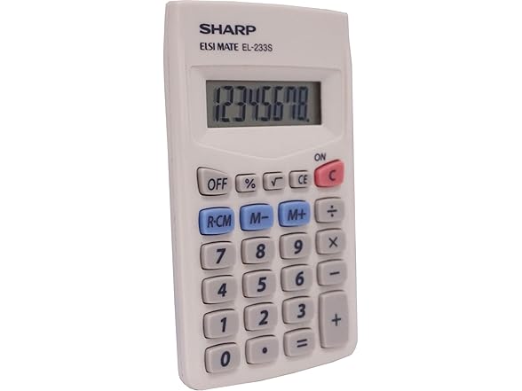 Sharp EL233SB Standard Function Calculator