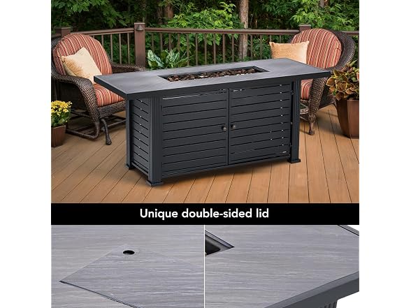 57" Fire Pit Table