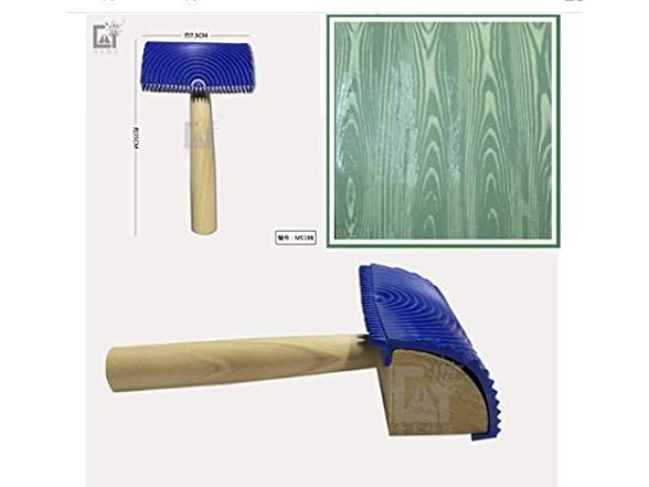 Bioristar Wood Texture Roller 5pk