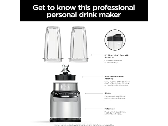 Ninja (BN401) Nutri Pro with Auto-iQ