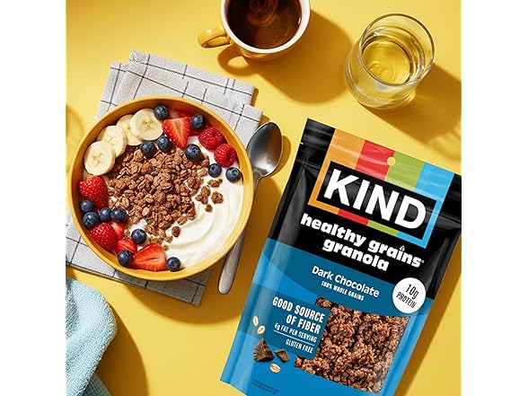 Kind Healthy Grains Granola, Dark Chocolate Clusters