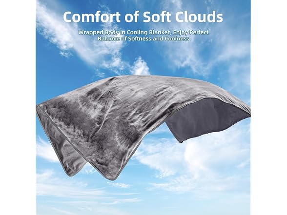 inhand Cooling Blanket Gray