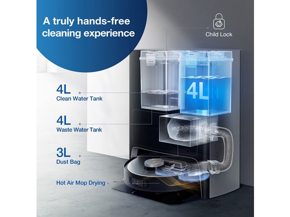 ECOVACS DEEBOT X1 OMNI ROBOT VACMOP