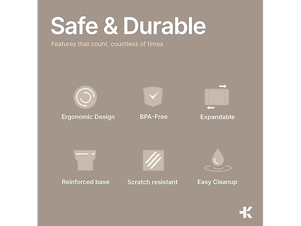 Gray Expandable Utensil Drawer Organizer